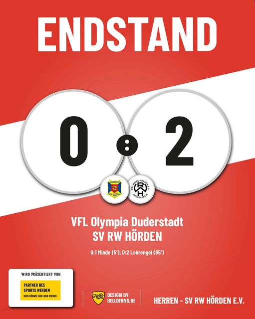 ⚽️  Auswärtssieg in Duderstadt ⚽️ 