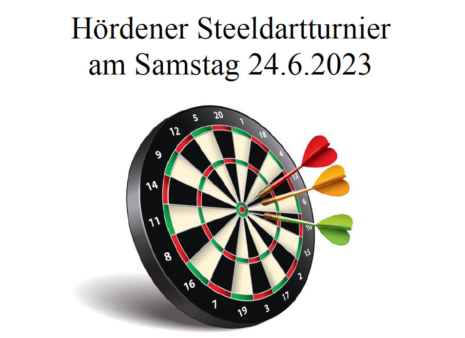 3. Dartturnier in Hörden