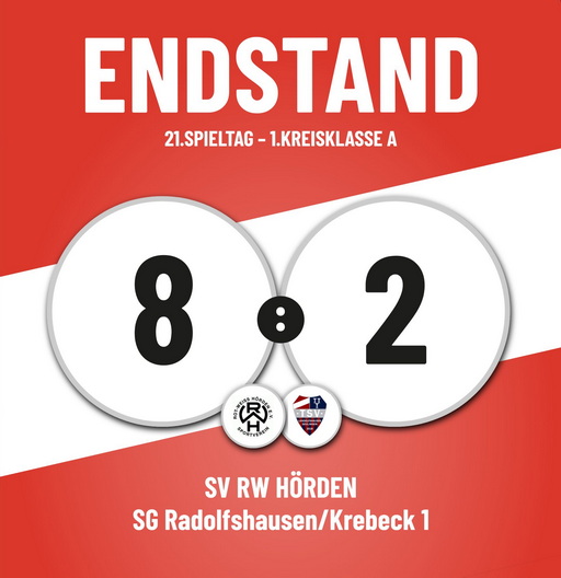 Kantersieg gegen die SG Radolfshausen/ Krebeck 🔴⚪️