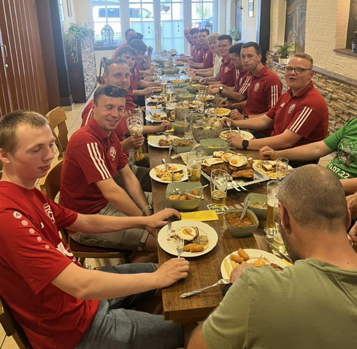 Saisonabschluss am vergangenen Freitag 🔴⚪️