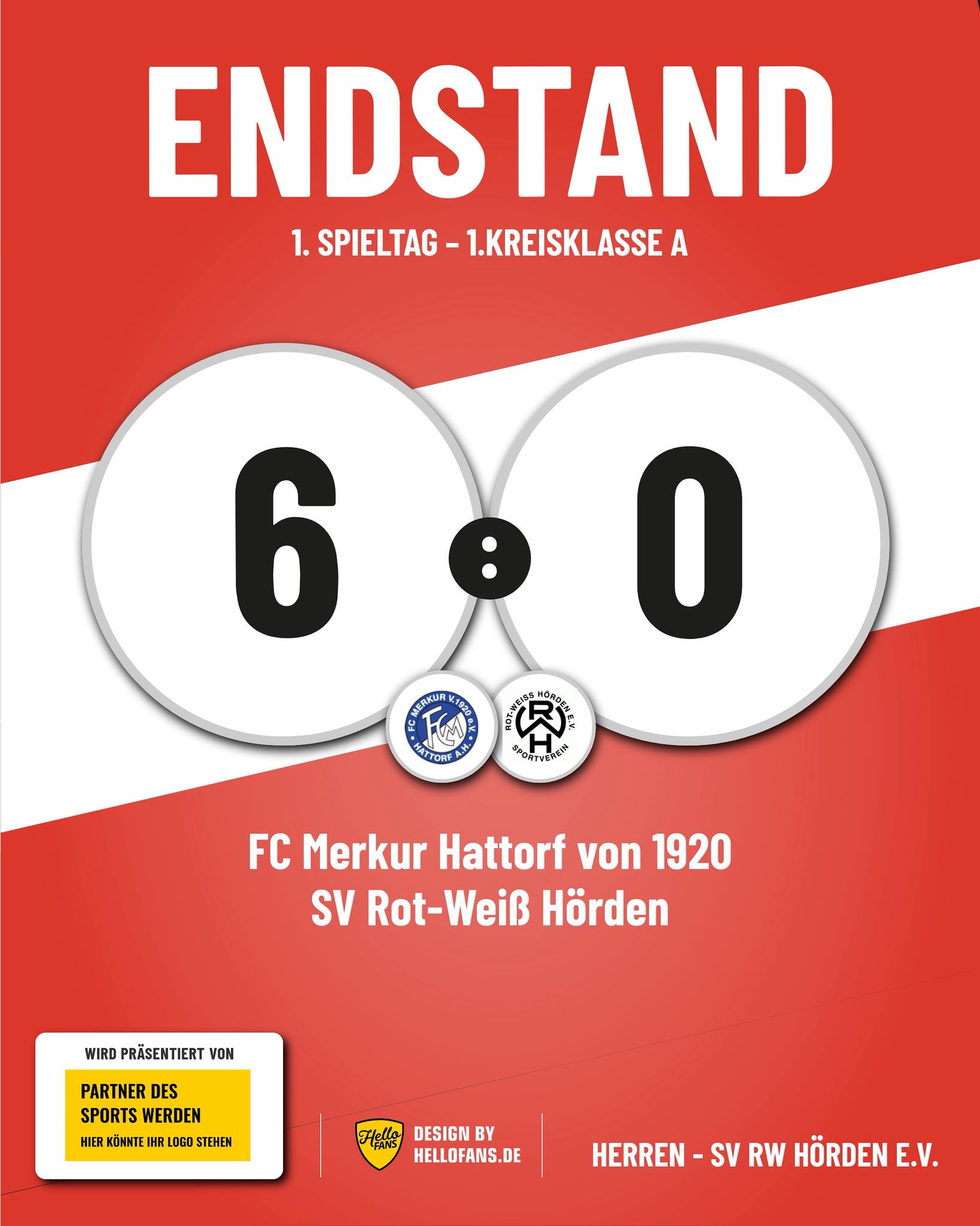 Saisonauftakt in den Sand gesetzt