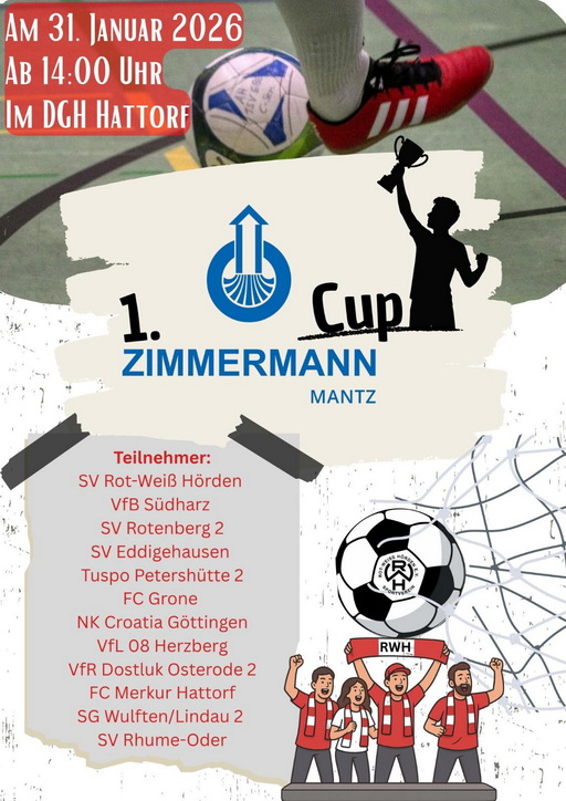 1. Zimmermann-Mantz Cup am 31. Januar 2026