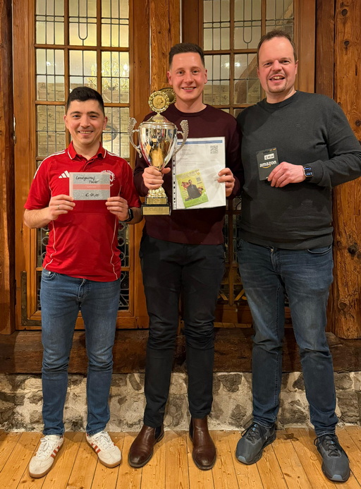 Justin Adler siegt beim Knobelabend