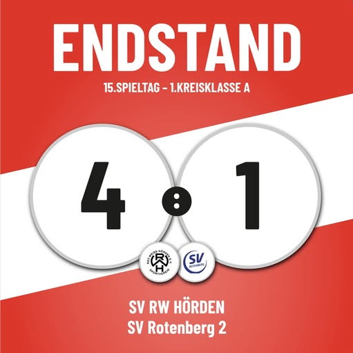 Erster Sieg der Rückrunde 🔴⚪️