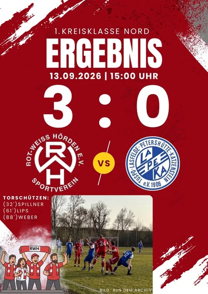 ⚽ Der RWH kann noch siegen! ⚽